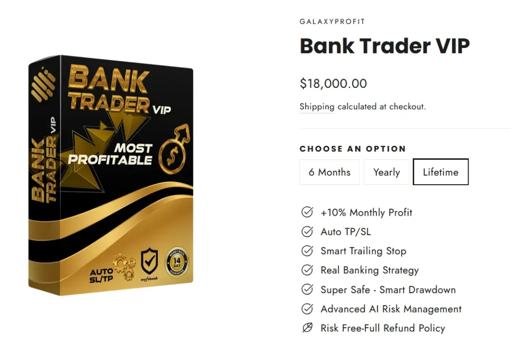 bank trader vip