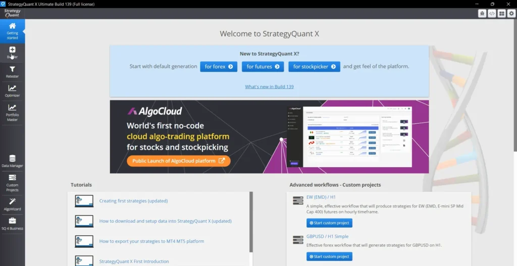 نرم افزار استراتژی کوانت ایکس نرم افزار استراتژی کوانت ایکس