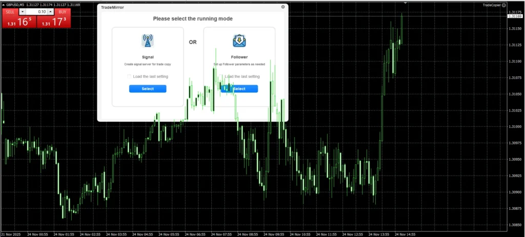 اکسپرت کپی ترید متاتریدر